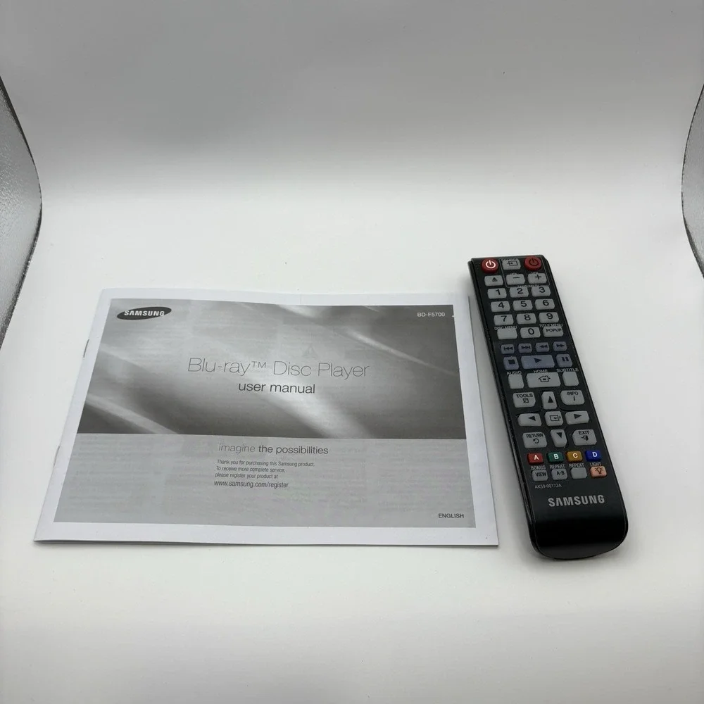 Samsung BD-FM57C 1080P Smart Blu-ray DVD Player Wi-Fi Streaming -Complete W/ Box